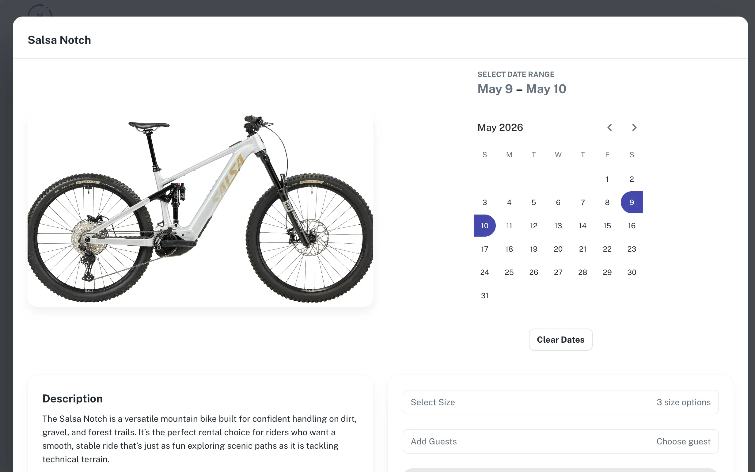 Valet digital waiver system for moped rentals